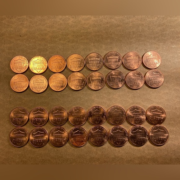 🟠 All 32 Lincoln Shield Pennies 2010-2025 both D & P Mints - Excellent & Bonus - Picture 13 of 16